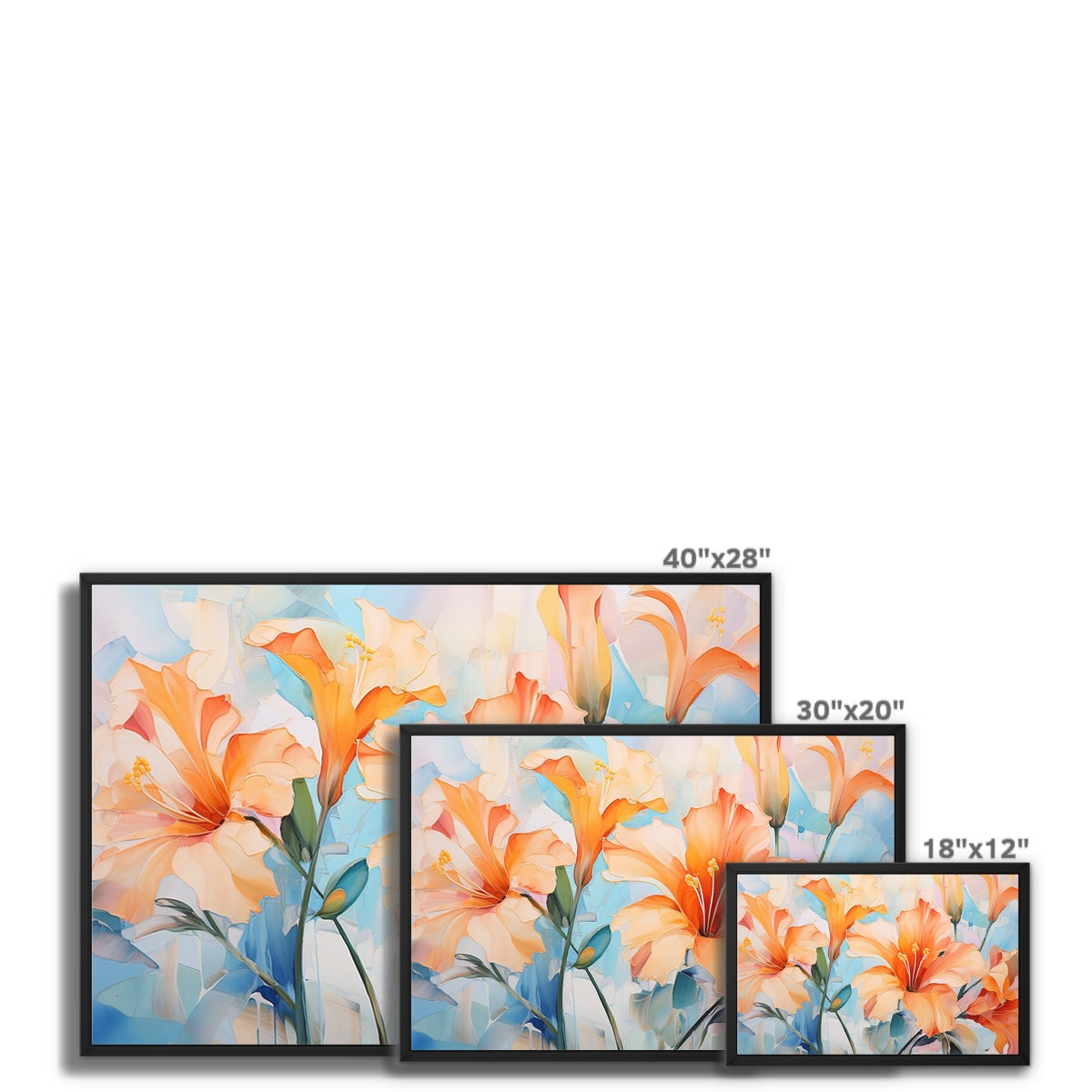 Lydia Delacroix Framed Canvas