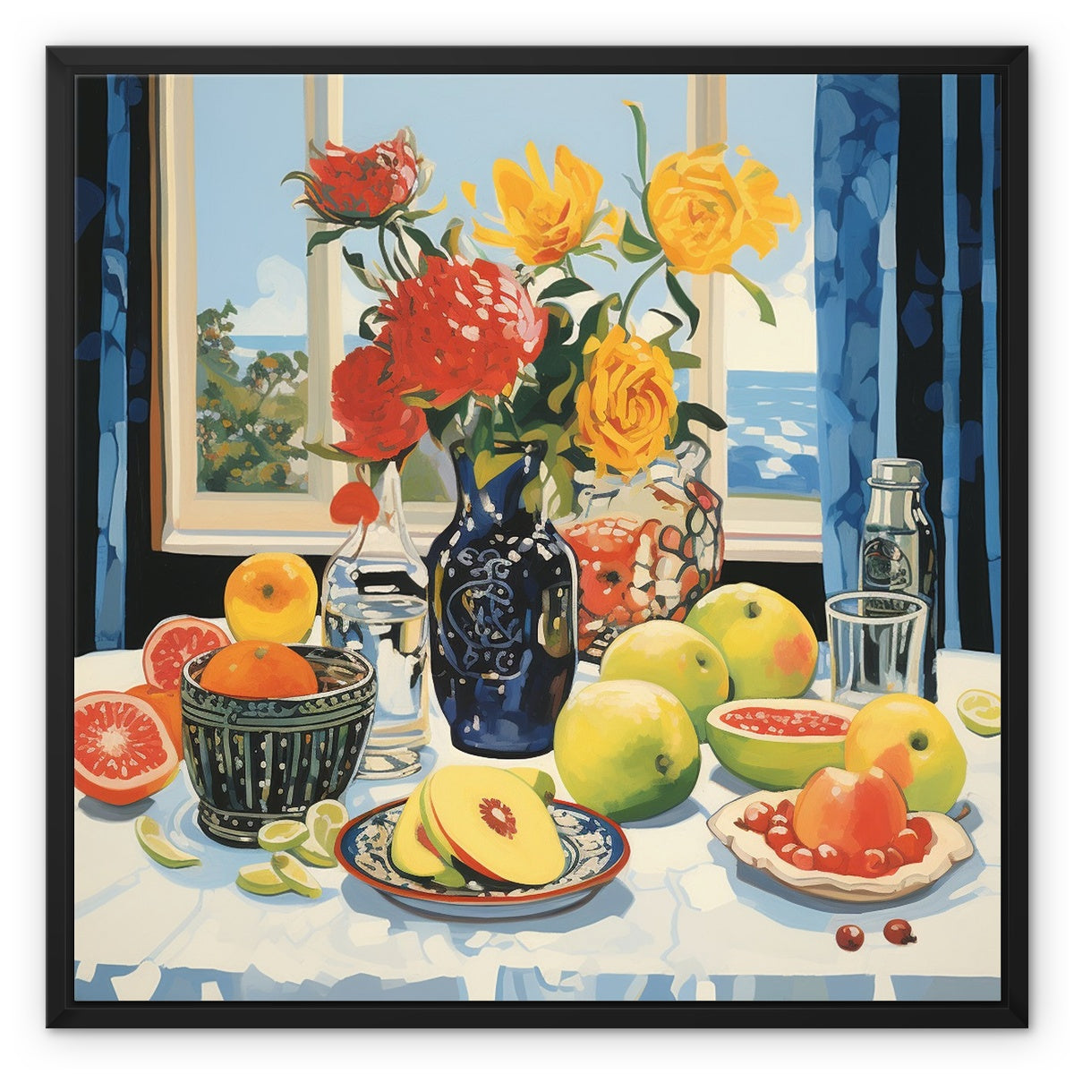 Florence Goya Framed Canvas