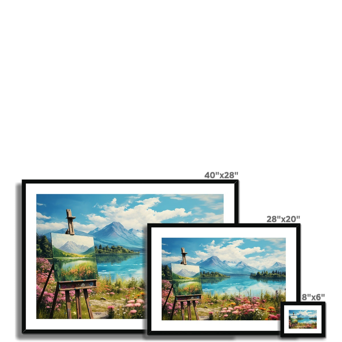 Maria da Vinci Framed & Mounted Print