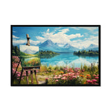 Maria da Vinci Framed Print