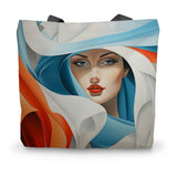 Isabella Caravaggio Canvas Tote Bag
