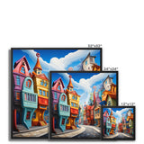 Amelia Vermeer Framed Canvas