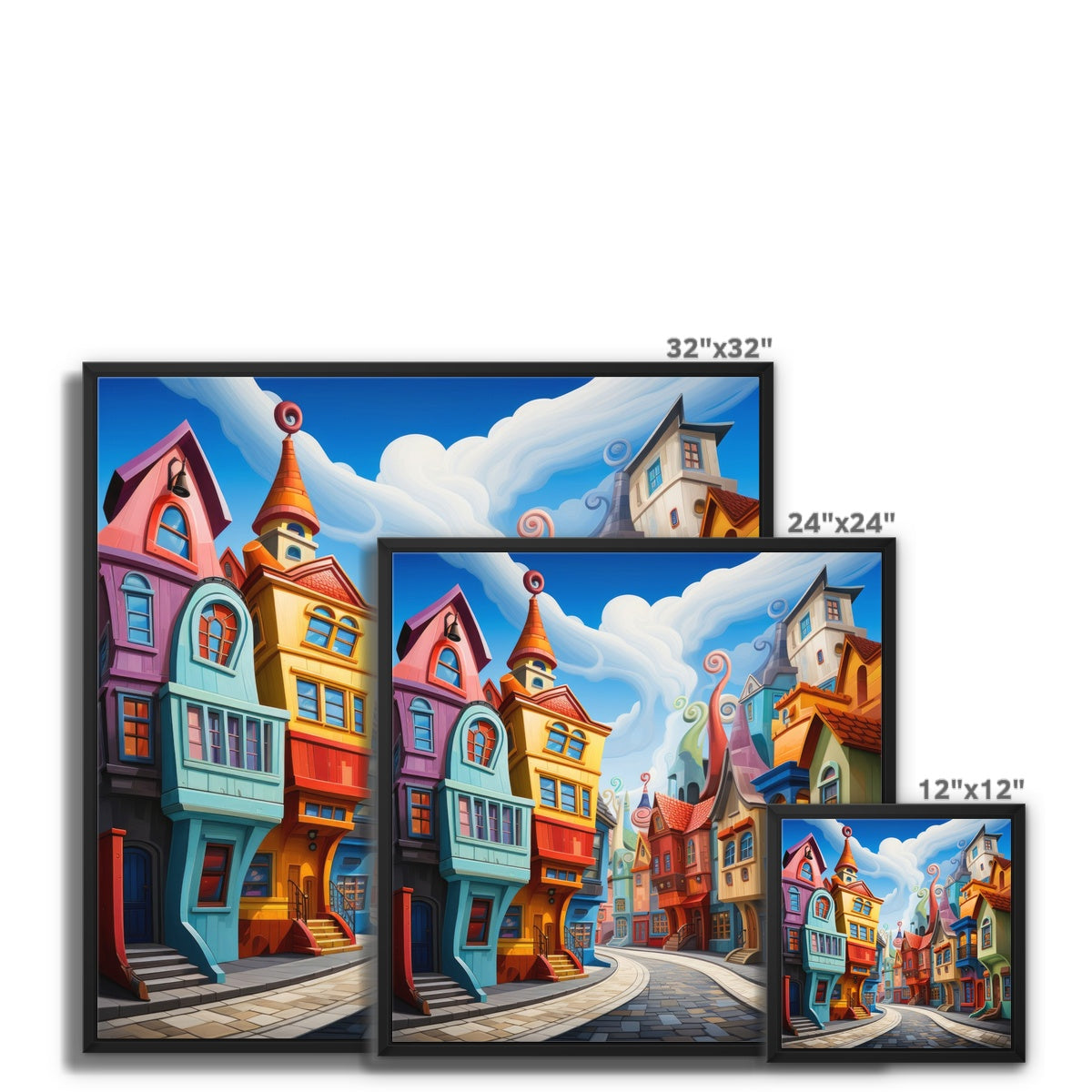 Amelia Vermeer Framed Canvas