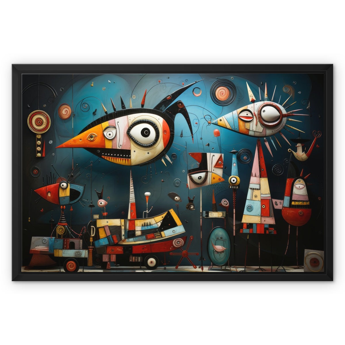 Sophia Rubens Framed Canvas