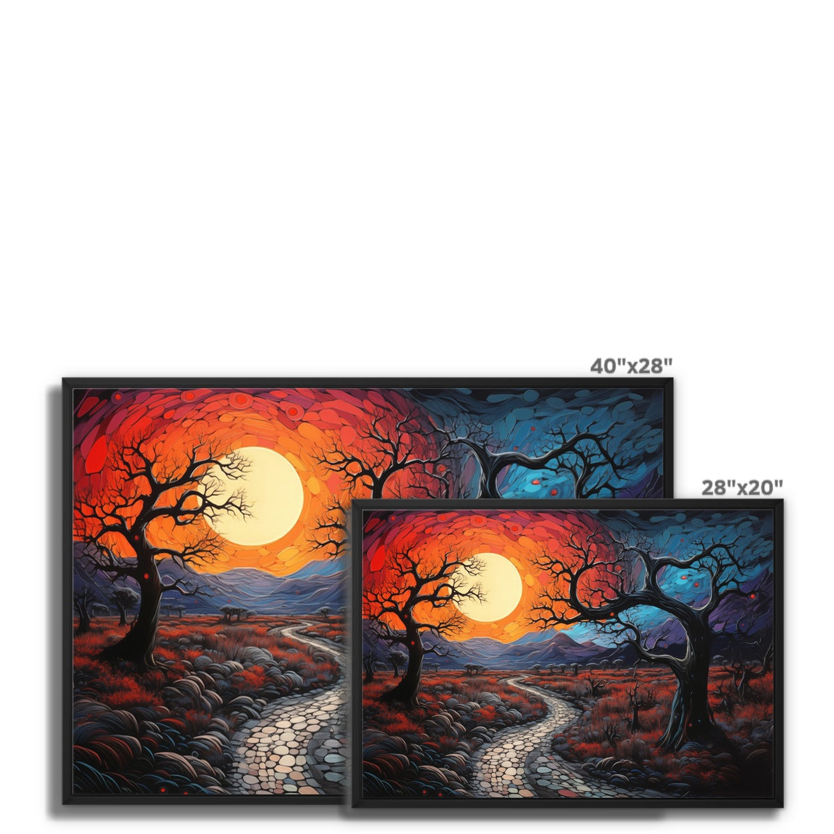 Gabriel Rembrandt Framed Canvas