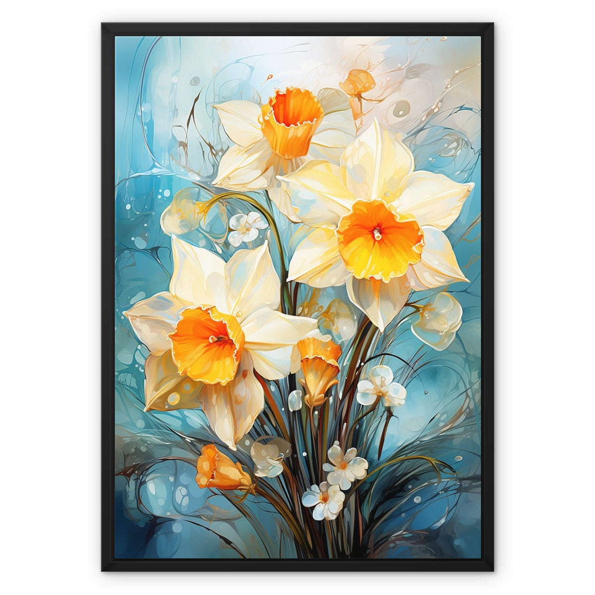 Victoria Botticelli Framed Canvas