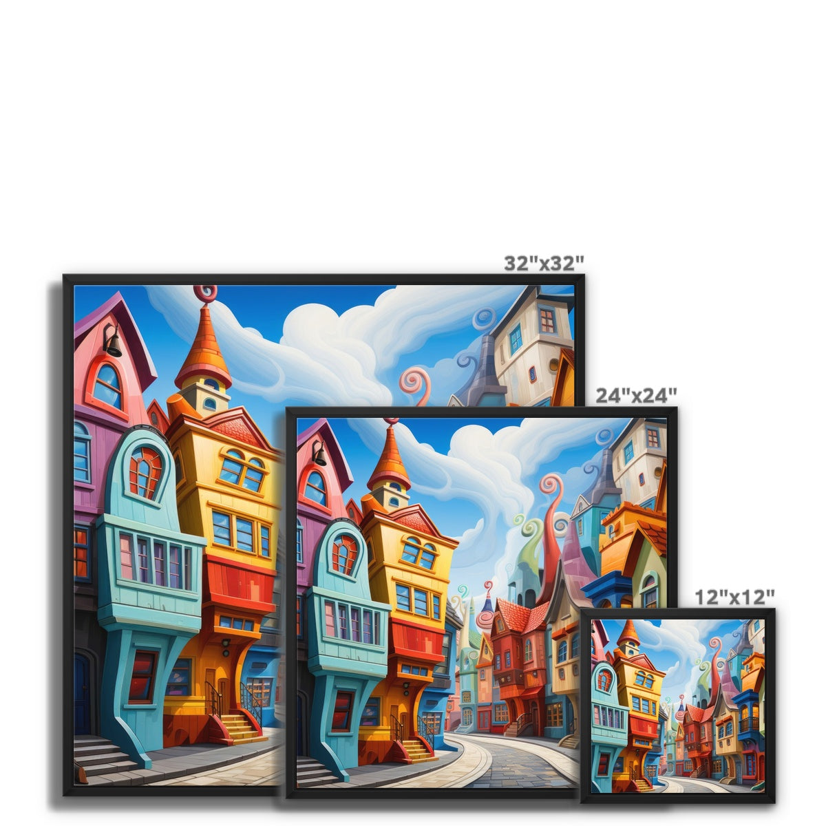 Amelia Vermeer Framed Canvas