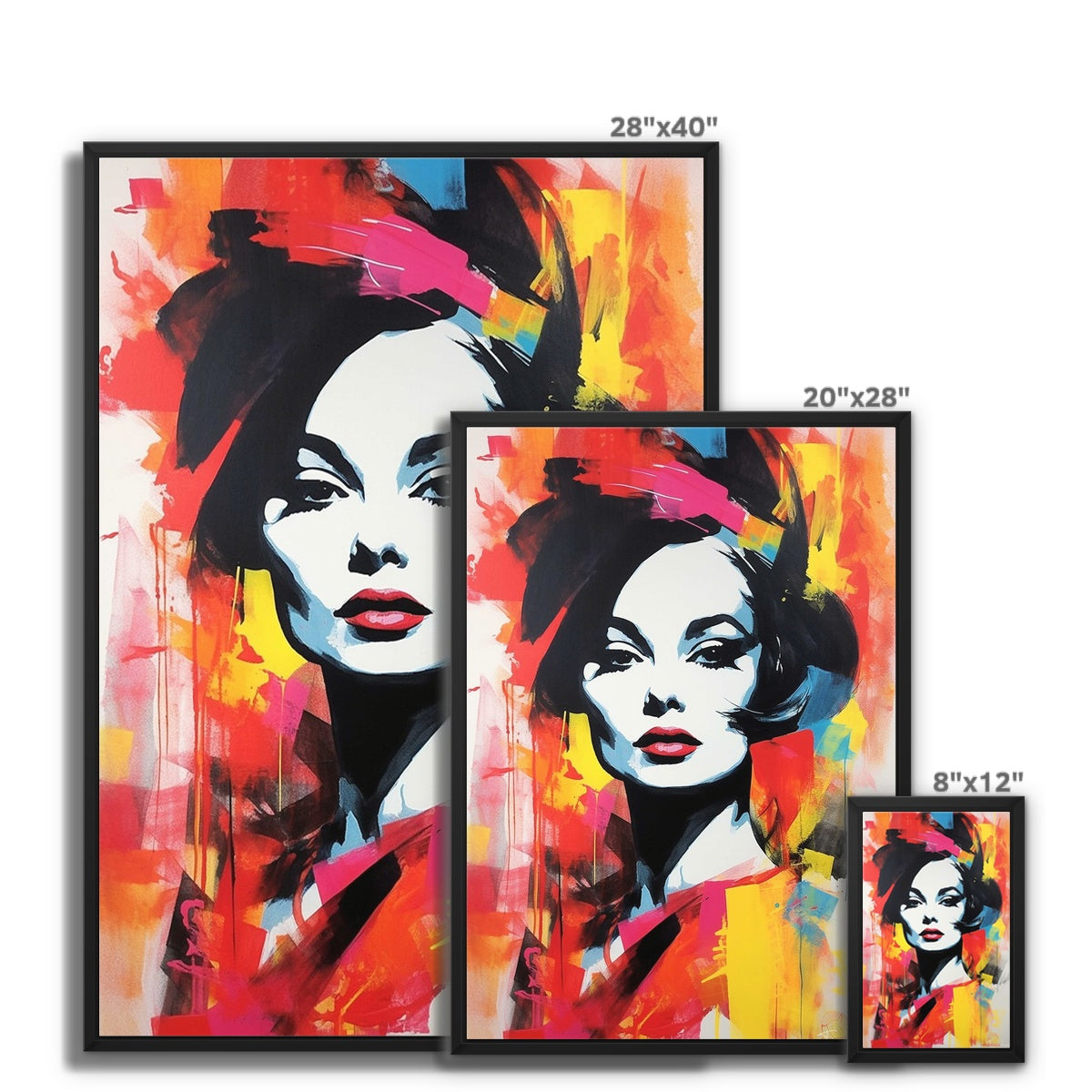 Juliette Gentileschi Framed Canvas