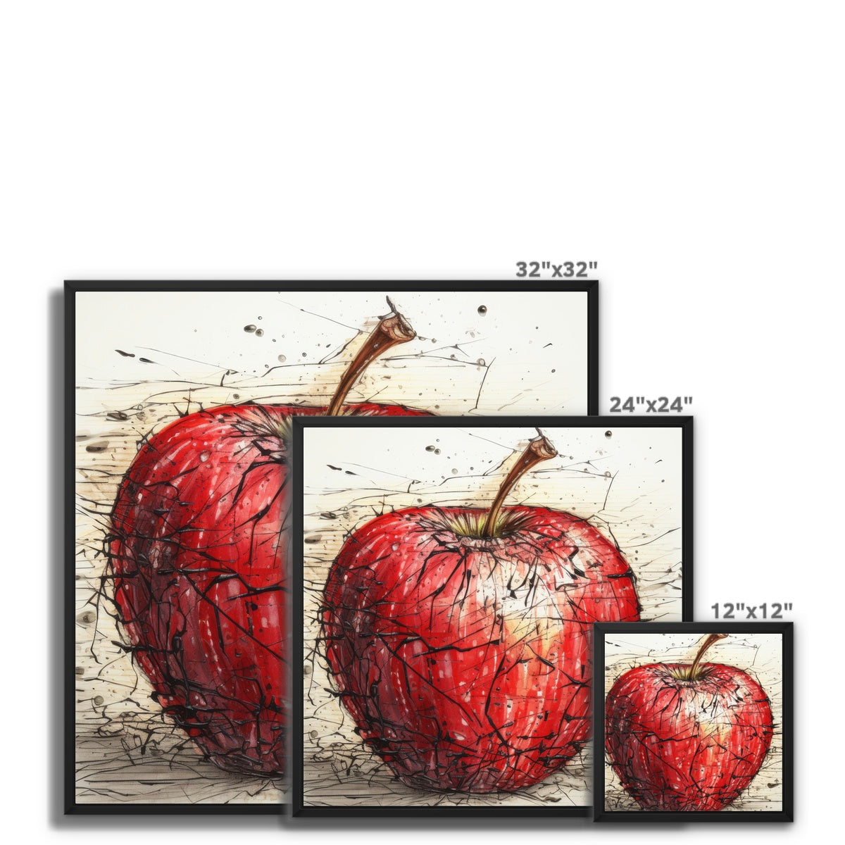 Clara Hals Framed Canvas