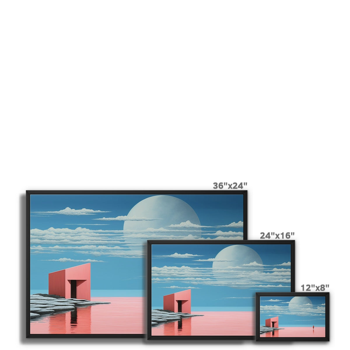 Sophia Giorgione Framed Canvas