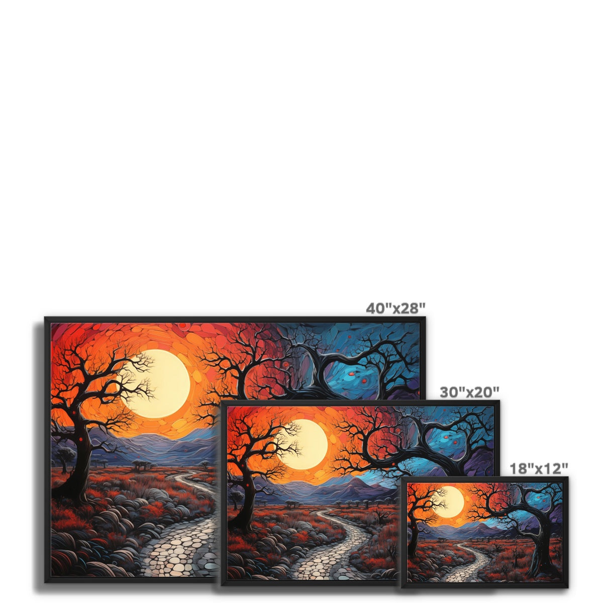 Gabriel Rembrandt Framed Canvas