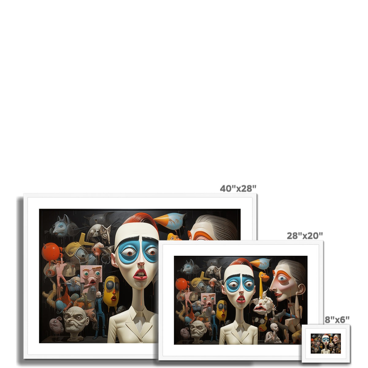 Grace Seurat Framed & Mounted Print