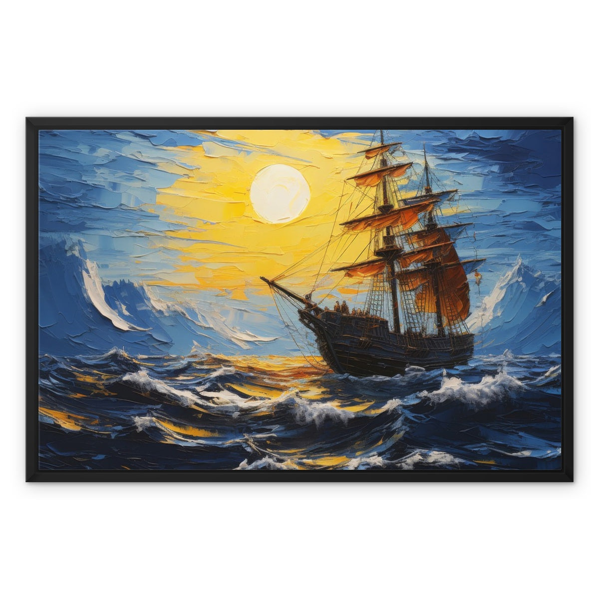 Christiane Murillo Framed Canvas