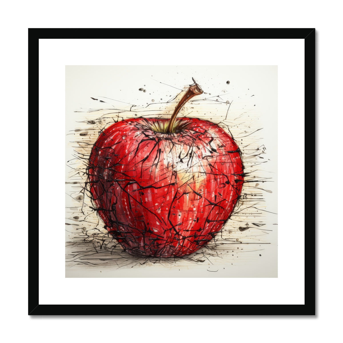 Clara Hals Framed & Mounted Print