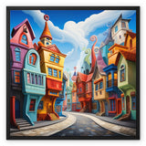 Amelia Vermeer Framed Canvas