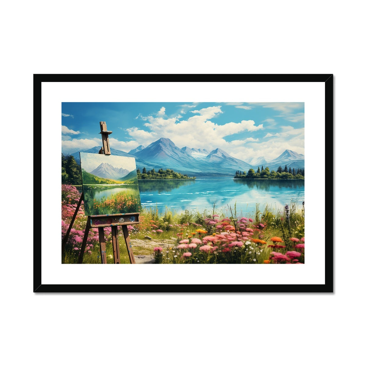 Maria da Vinci Framed & Mounted Print