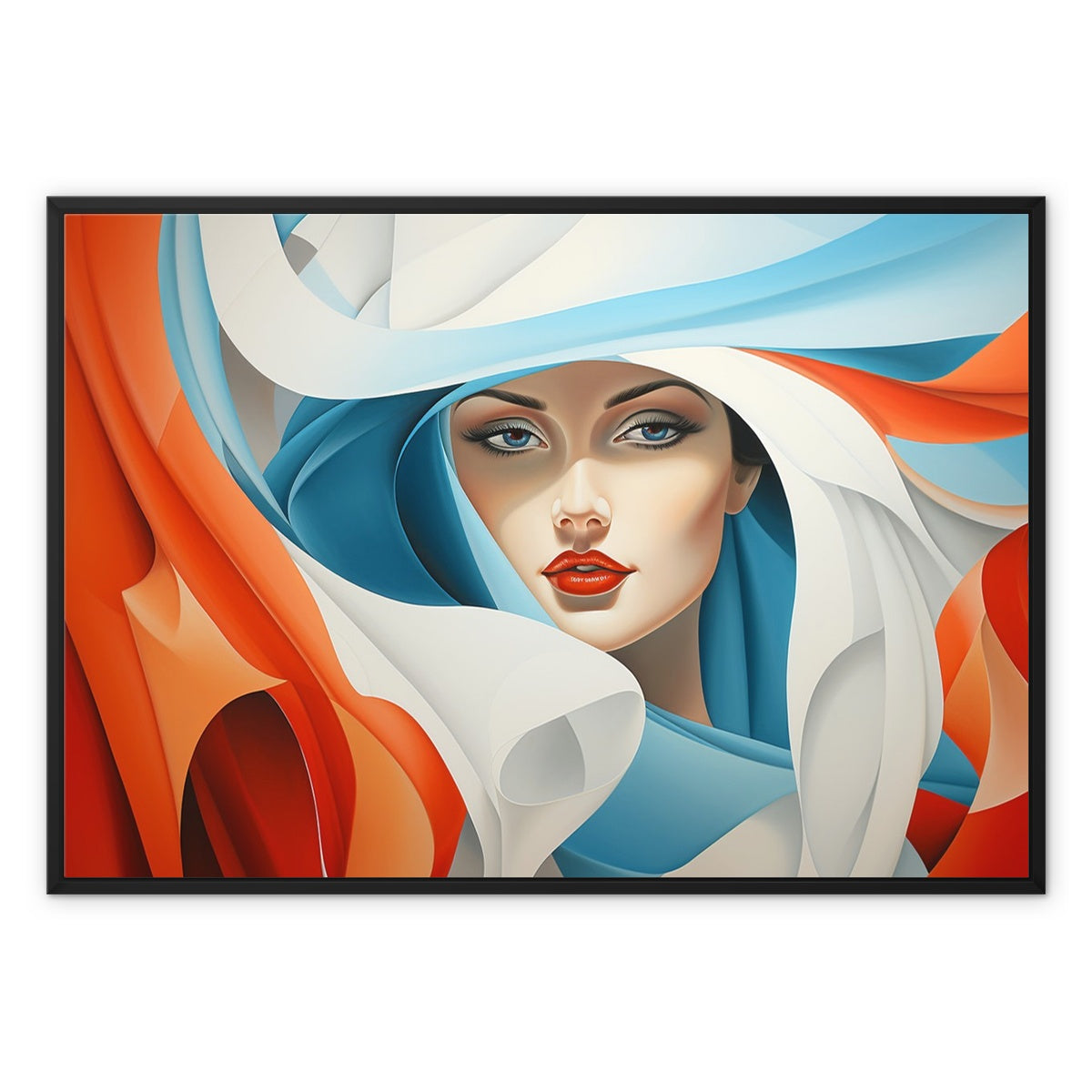 Isabella Caravaggio Framed Canvas