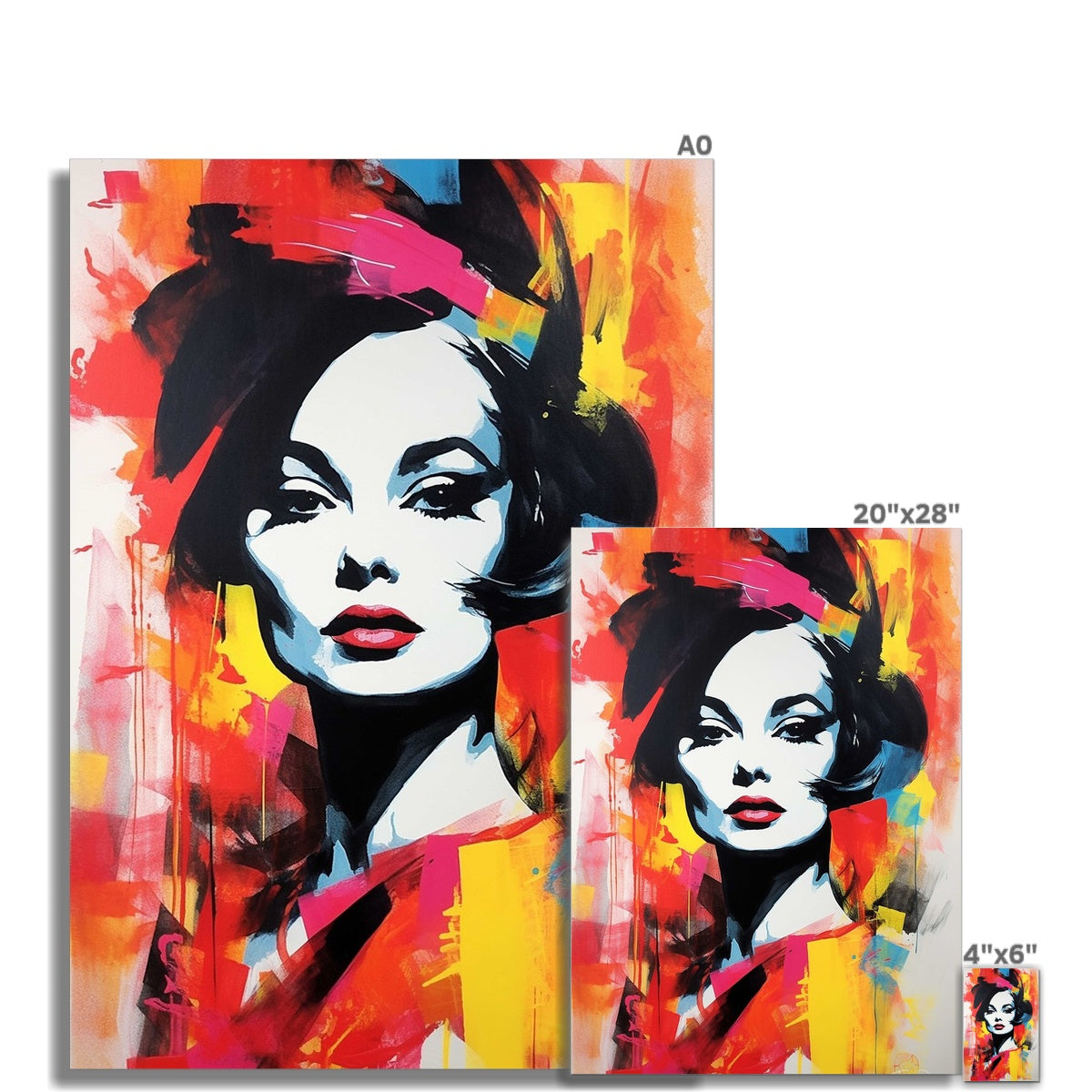 Juliette Gentileschi Rolled Canvas