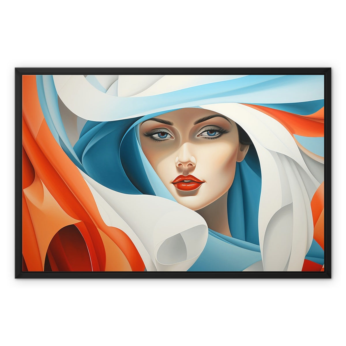 Isabella Caravaggio Framed Canvas