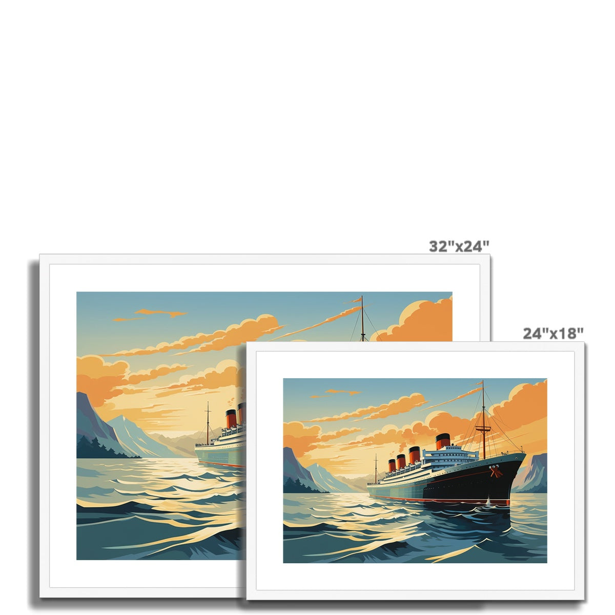 Elizabeth Renoir Framed & Mounted Print