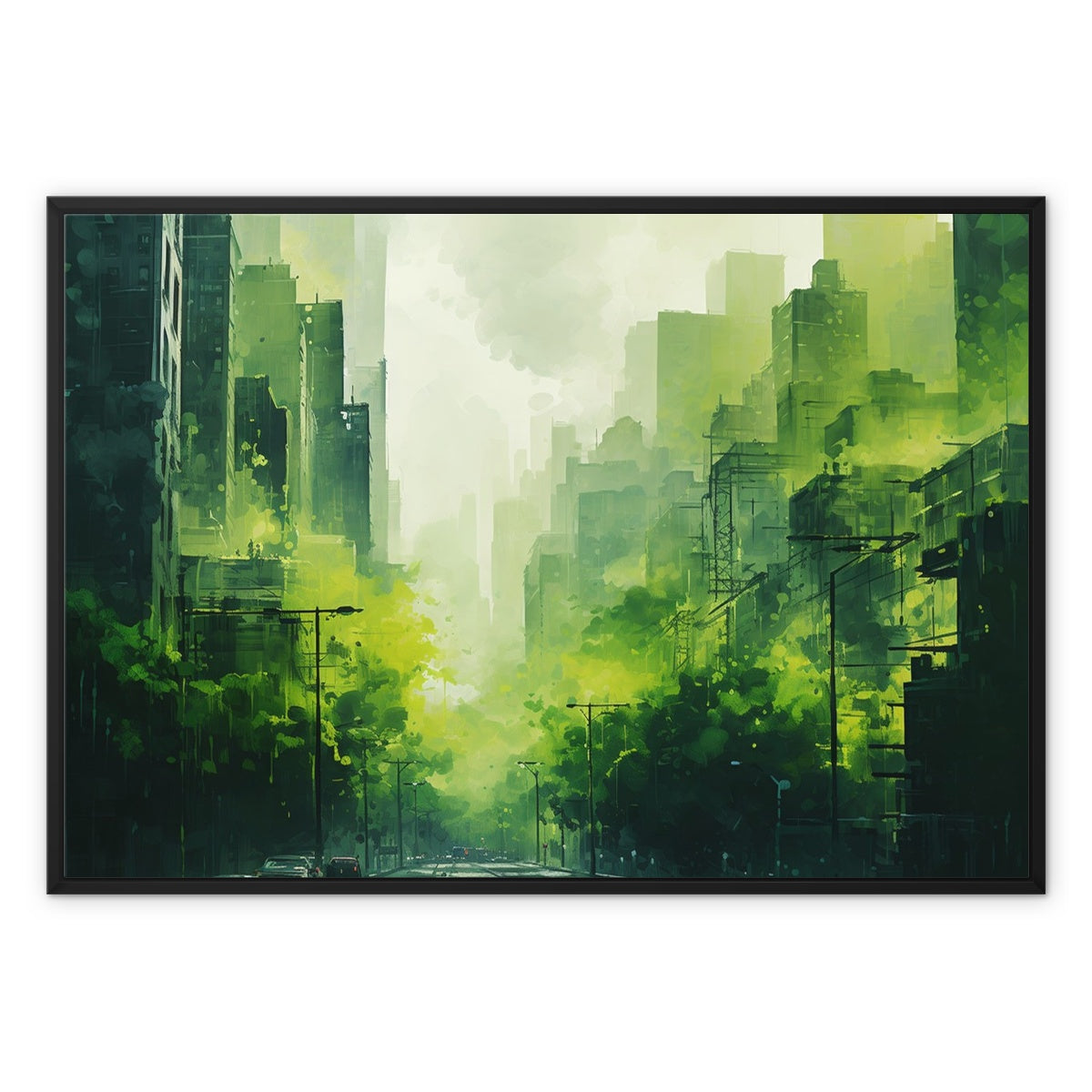 Charles Brancusi Framed Canvas