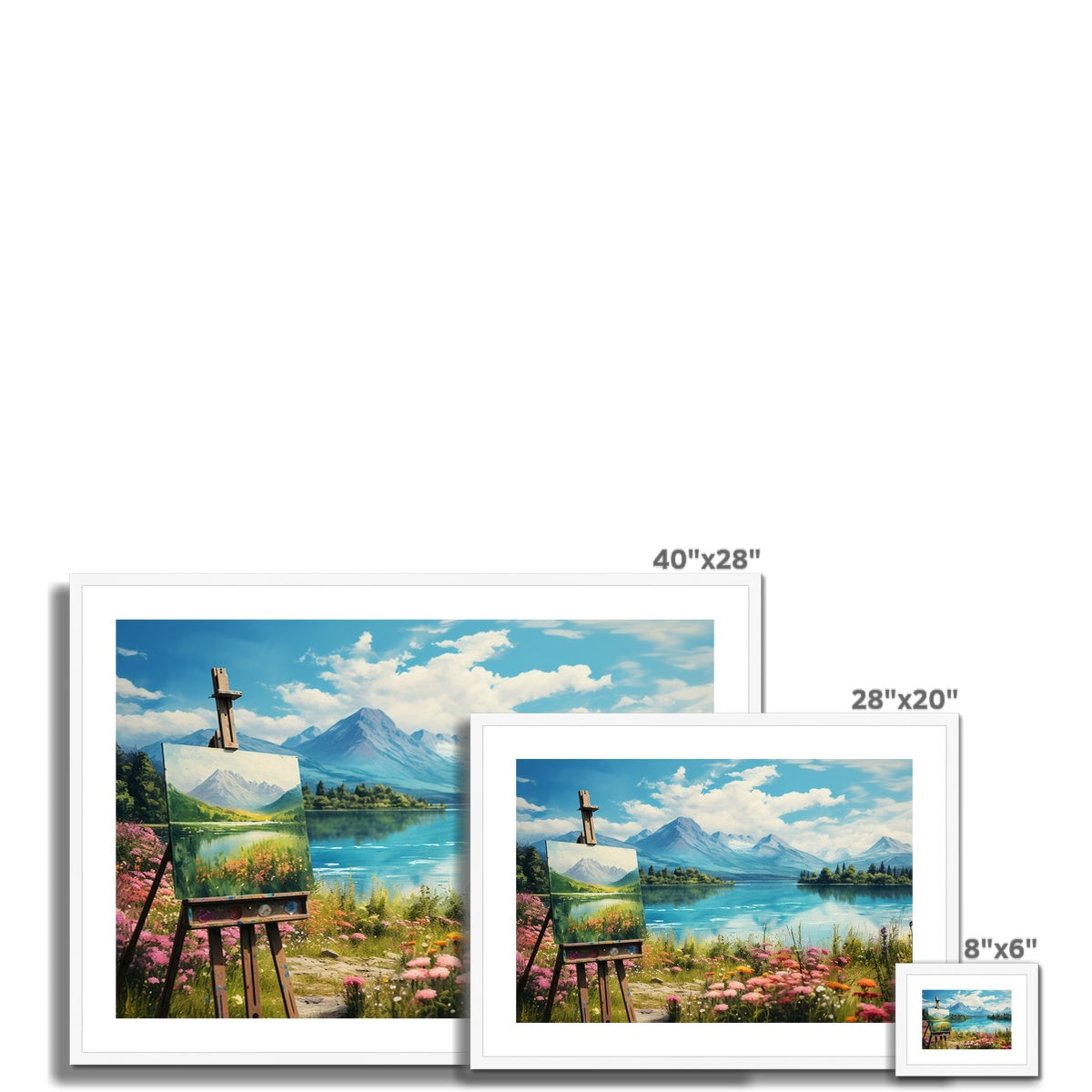 Maria da Vinci Framed & Mounted Print