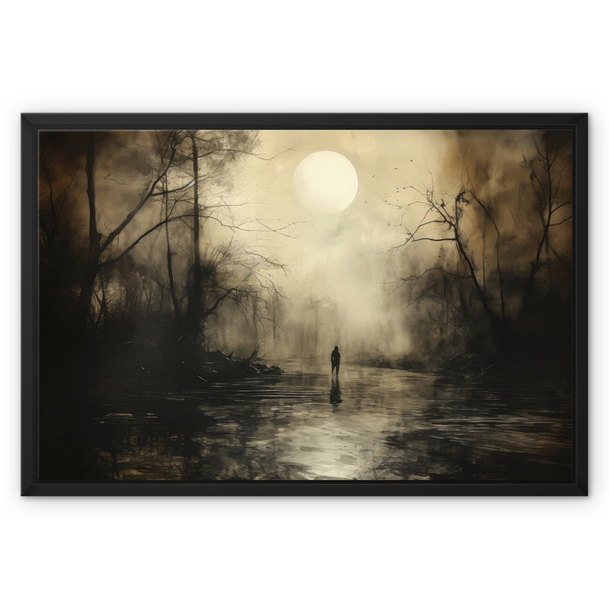 Benjamin Titian Framed Canvas