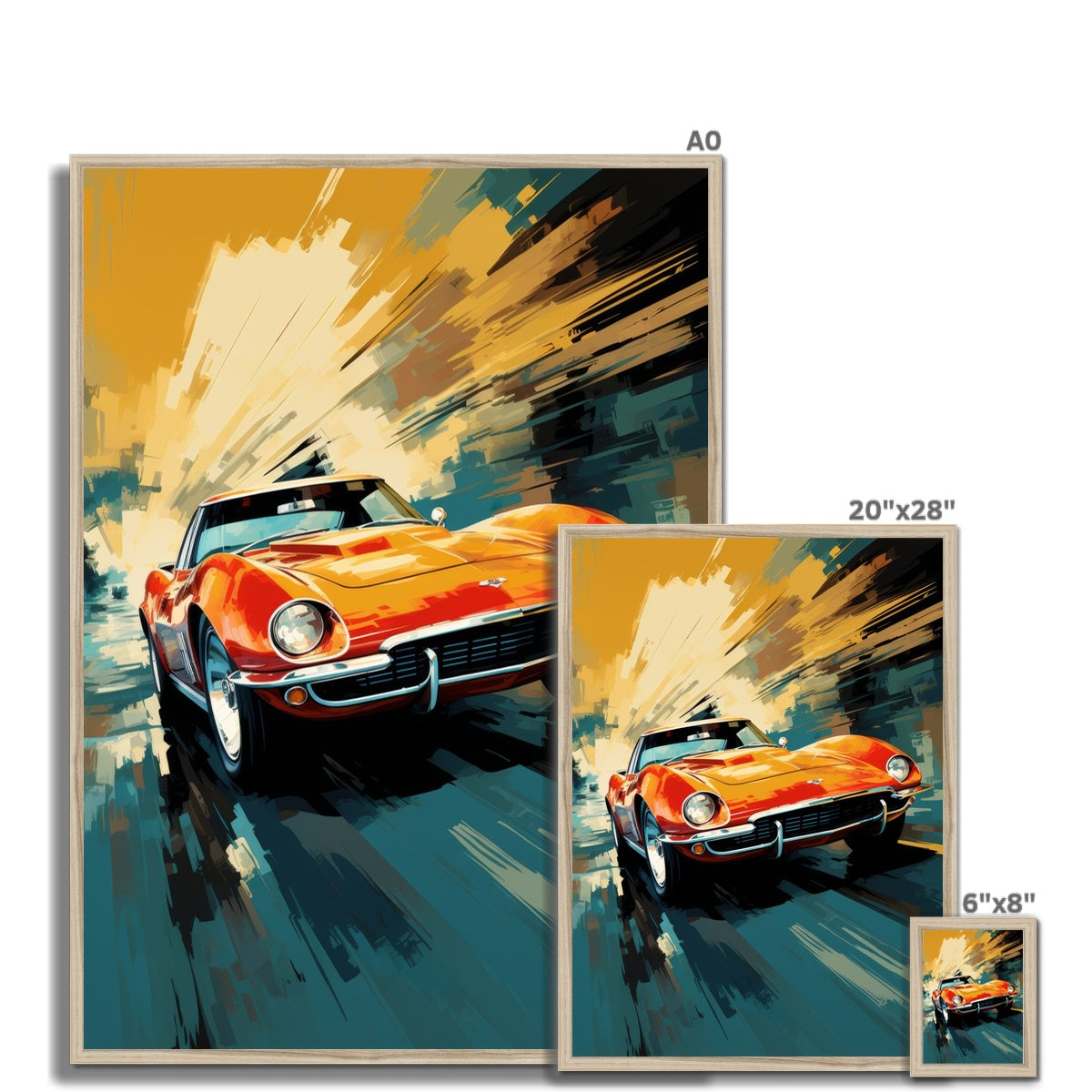 Richard Canaletto Framed Print