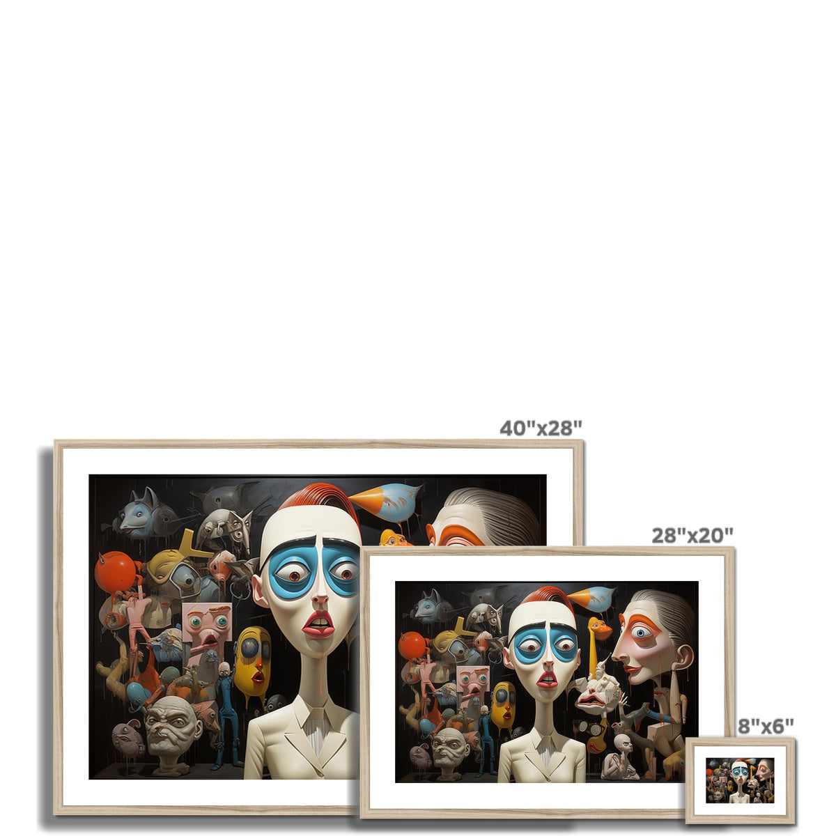 Grace Seurat Framed & Mounted Print