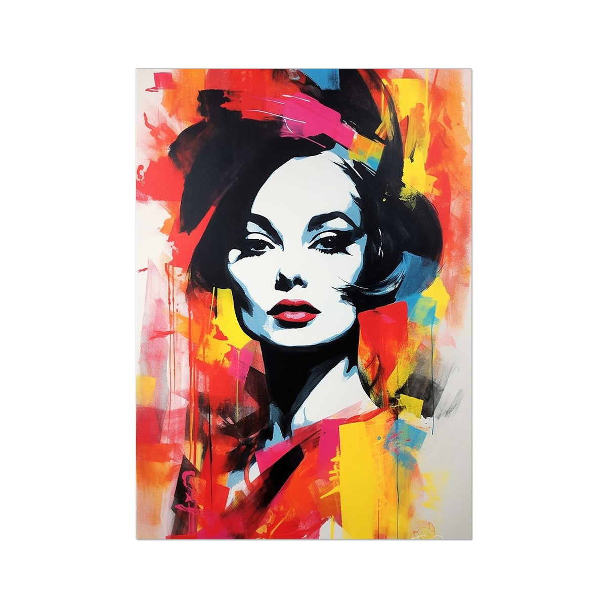 Juliette Gentileschi Rolled Canvas