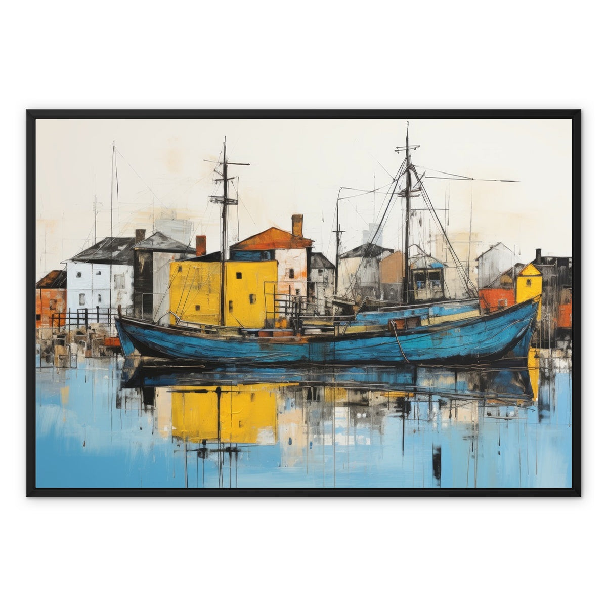 Alexander El Greco Framed Canvas