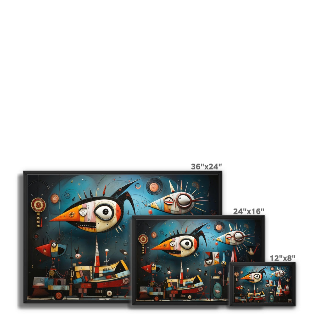 Sophia Rubens Framed Canvas