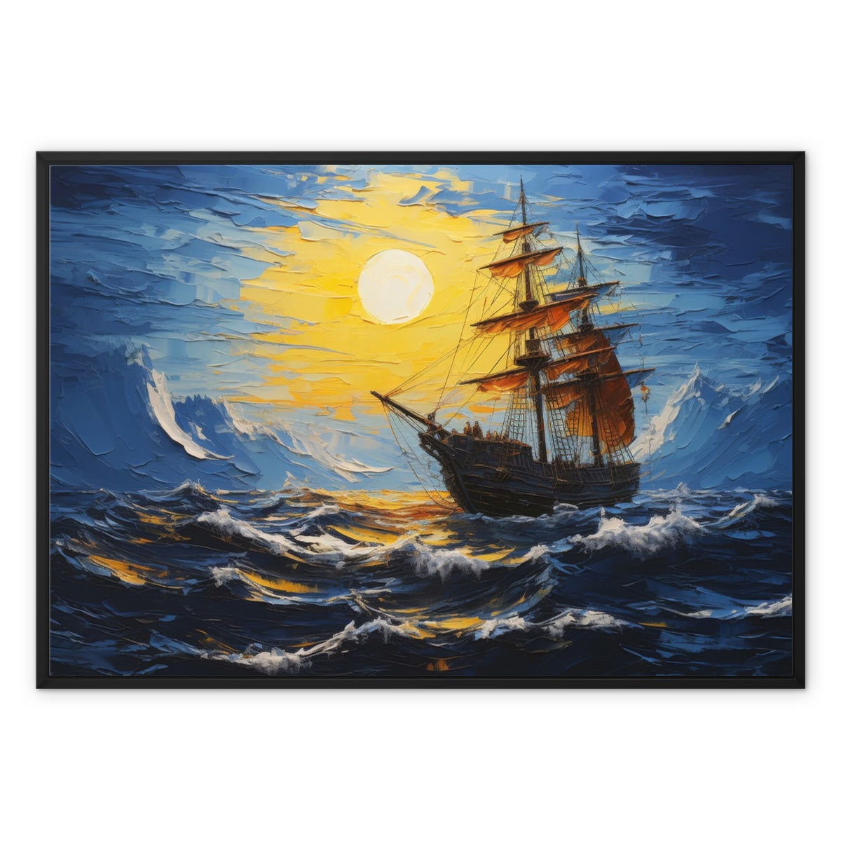 Christiane Murillo Framed Canvas