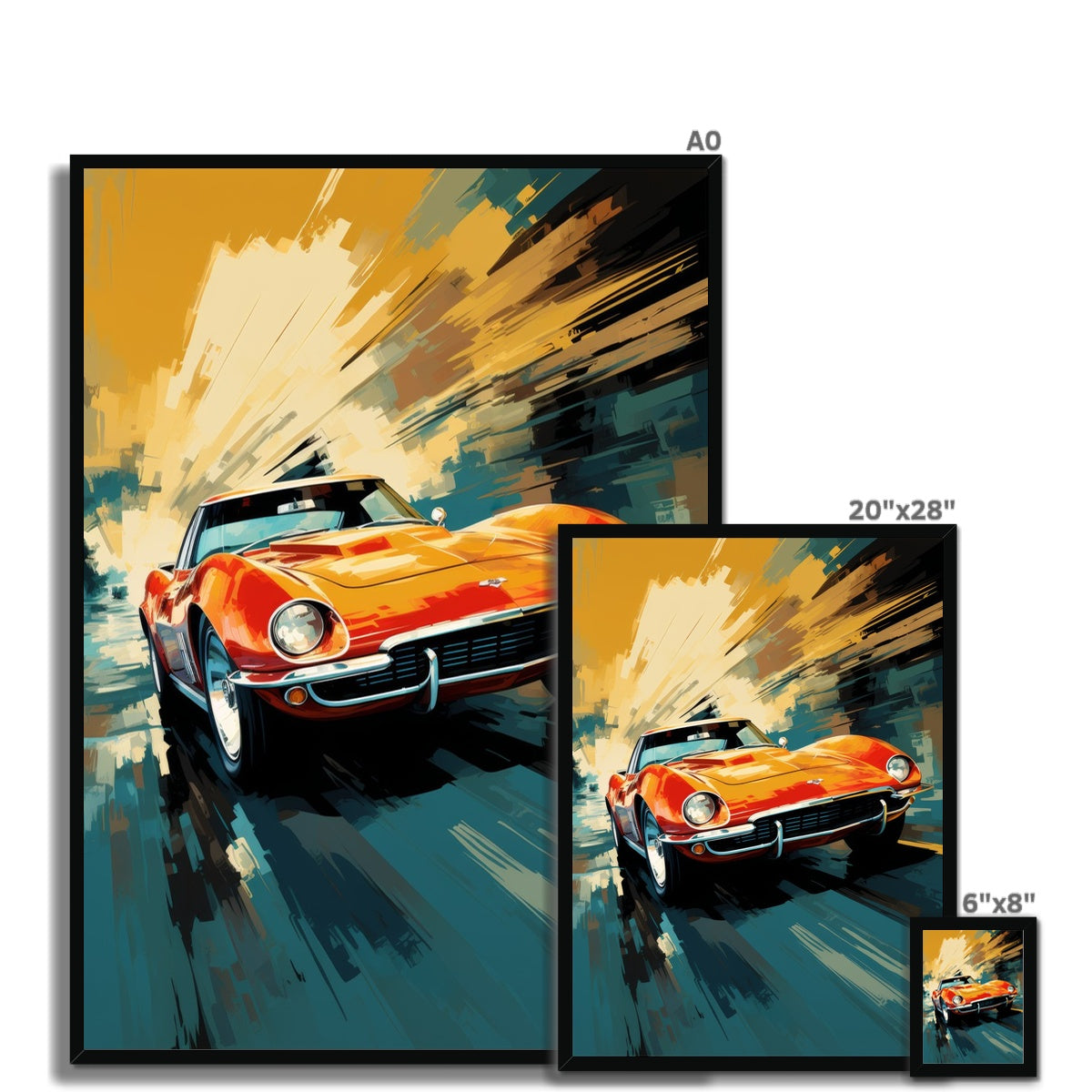 Richard Canaletto Framed Print