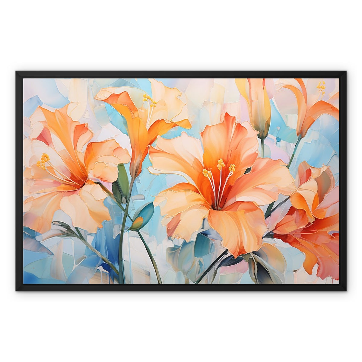 Lydia Delacroix Framed Canvas