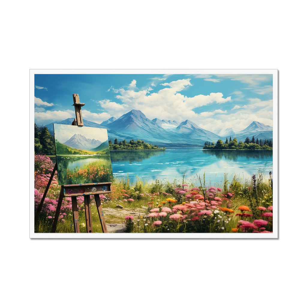 Maria da Vinci Framed Print