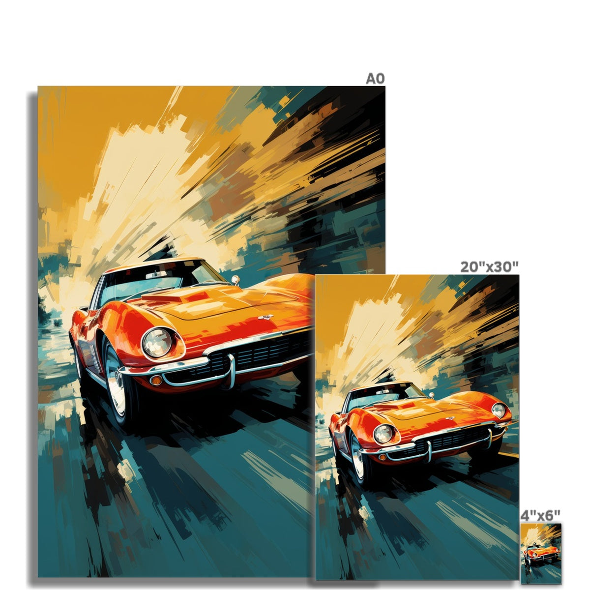 Richard Canaletto Rolled Canvas