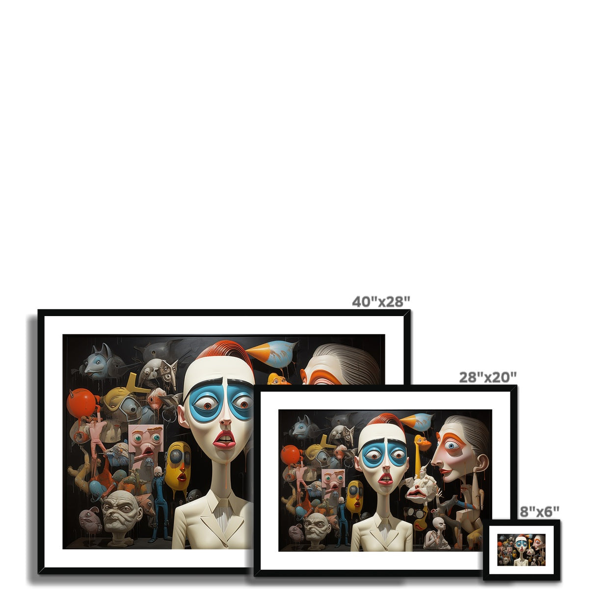 Grace Seurat Framed & Mounted Print