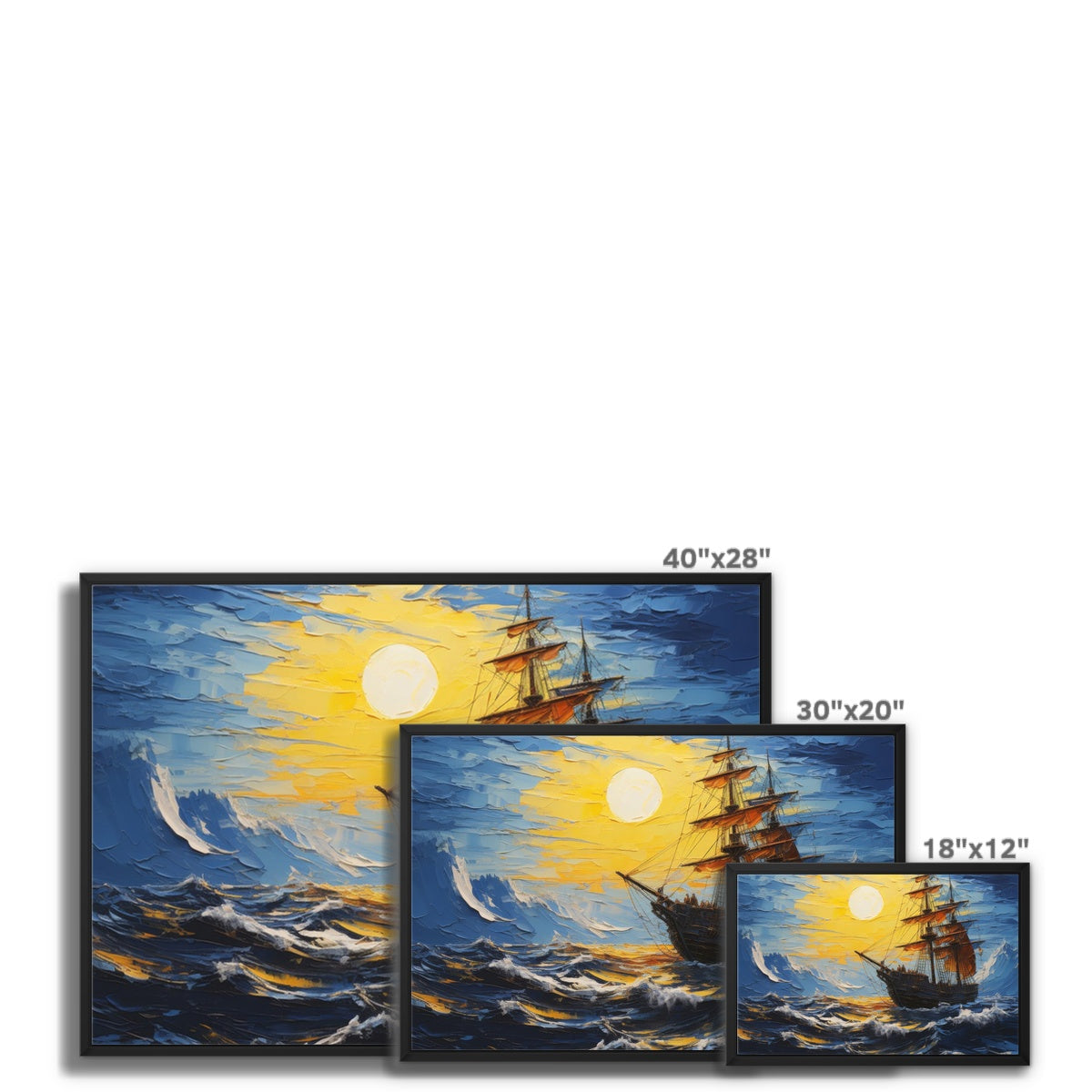 Christiane Murillo Framed Canvas