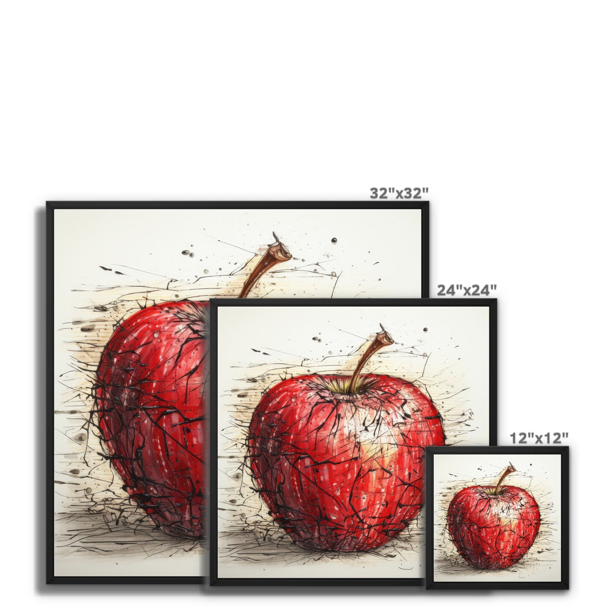 Clara Hals Framed Canvas