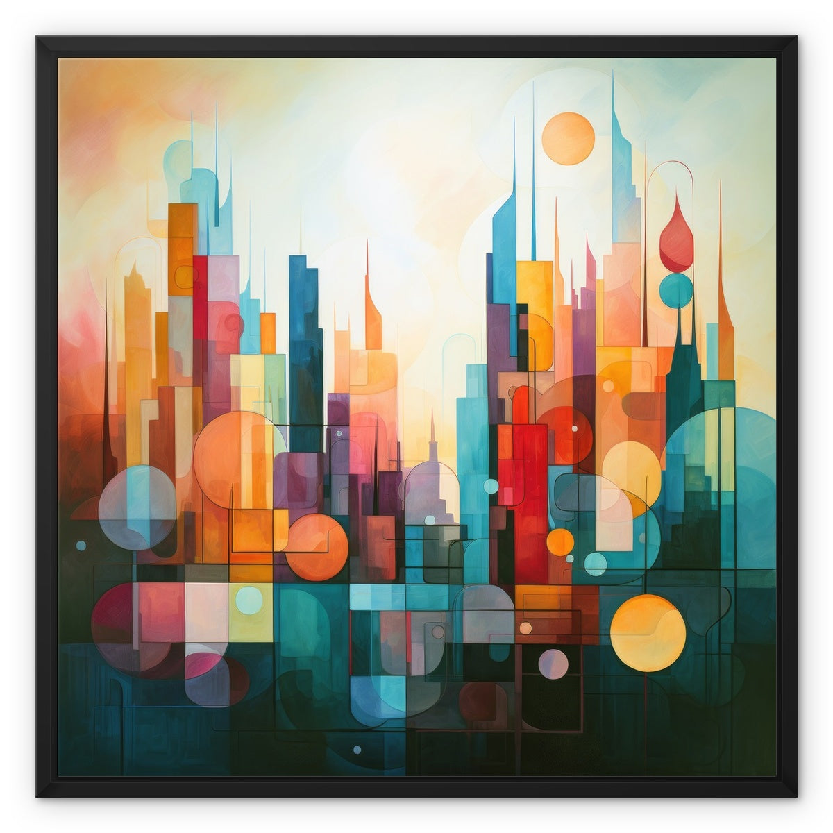 Thomas Raphael Framed Canvas