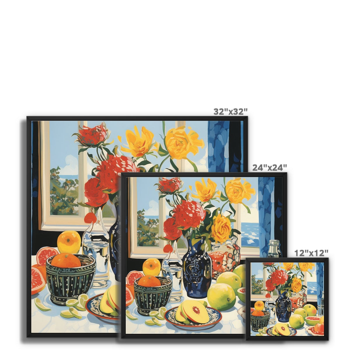 Florence Goya Framed Canvas