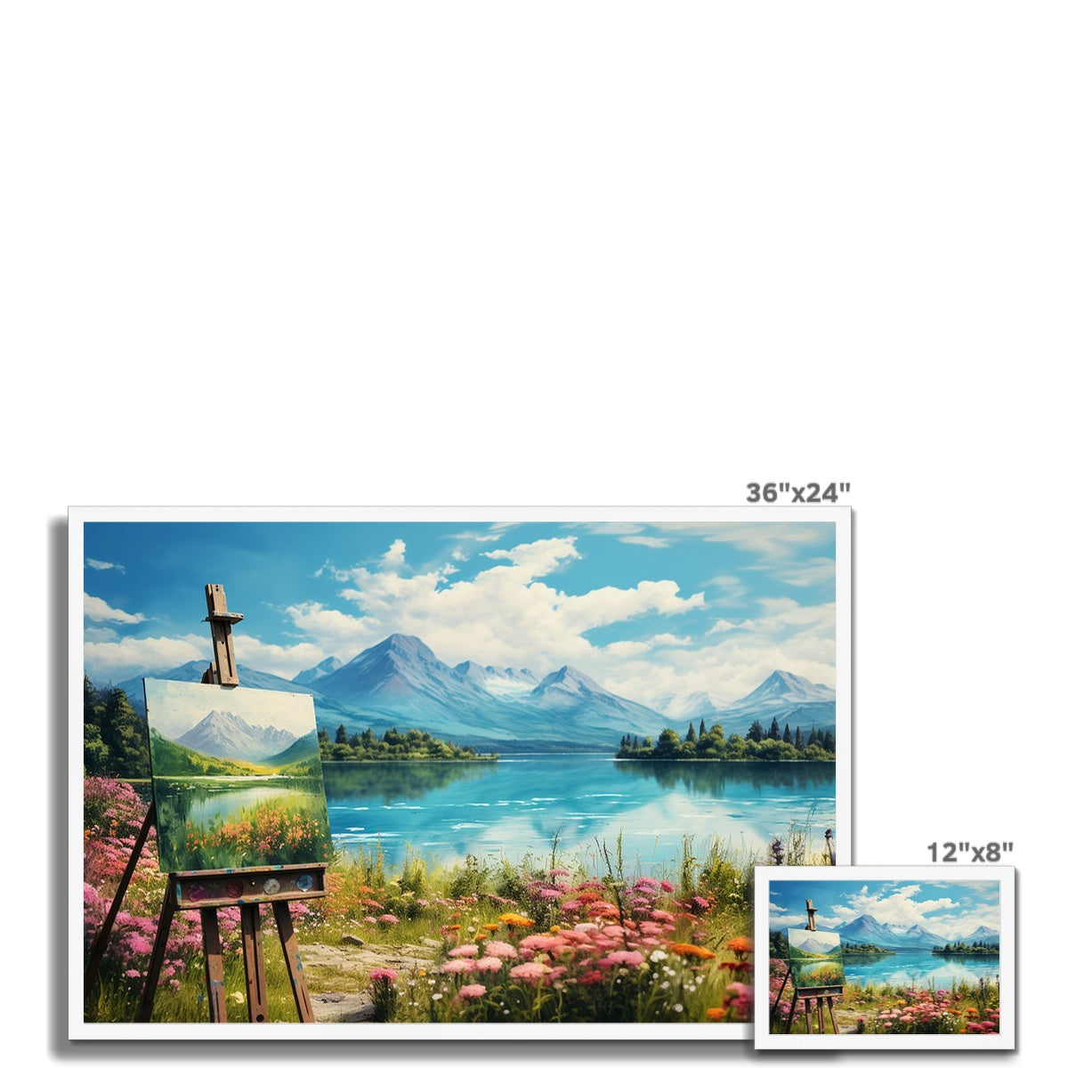 Maria da Vinci Framed Print