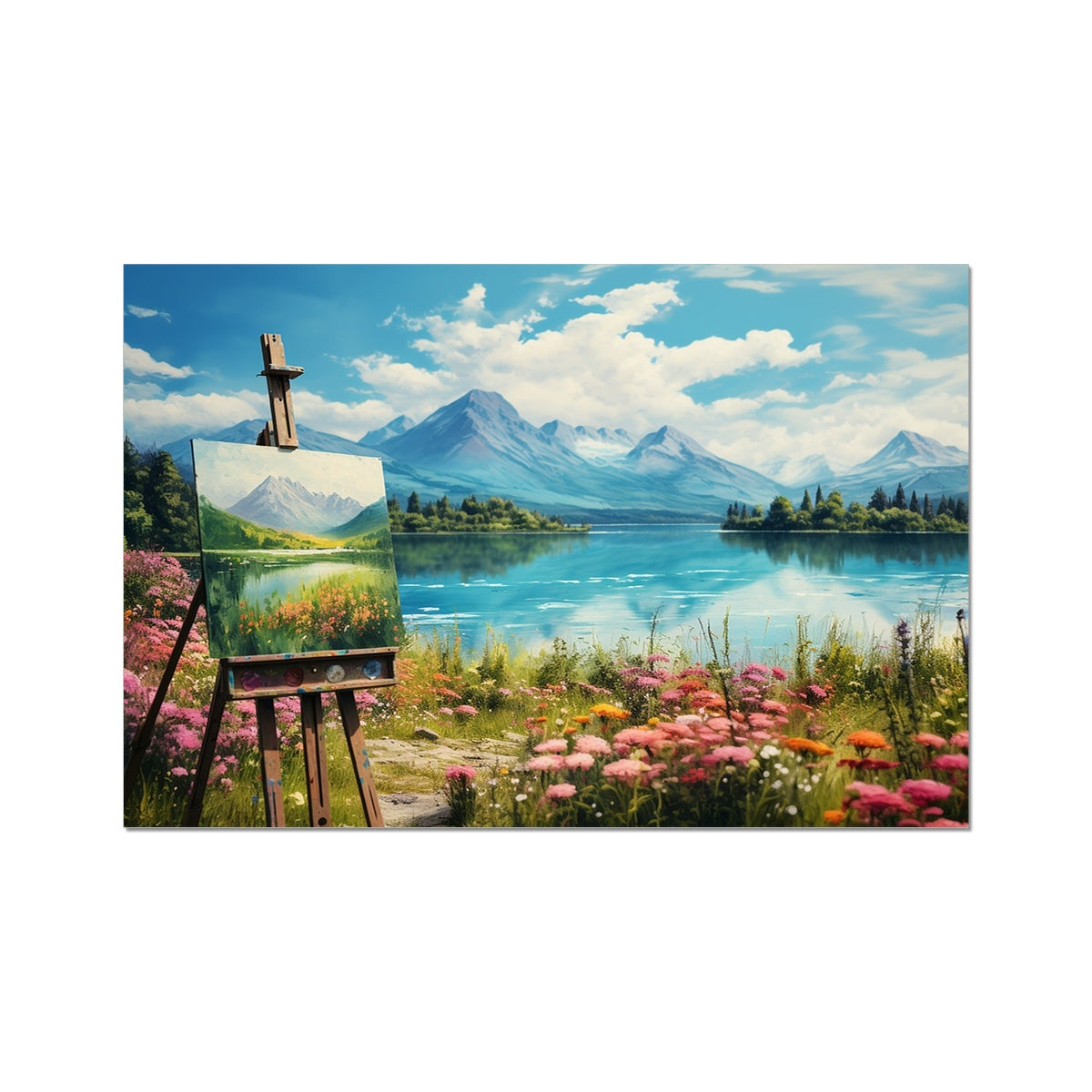 Maria da Vinci Fine Art Print