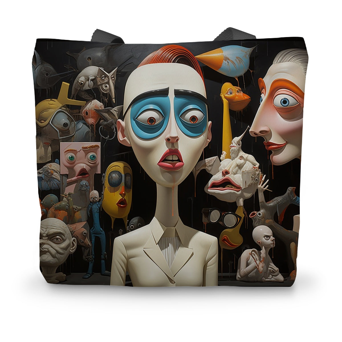 Grace Seurat Canvas Tote Bag