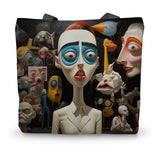 Grace Seurat Canvas Tote Bag