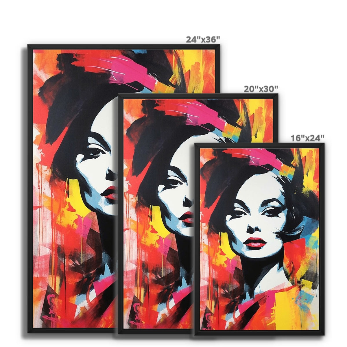 Juliette Gentileschi Framed Canvas