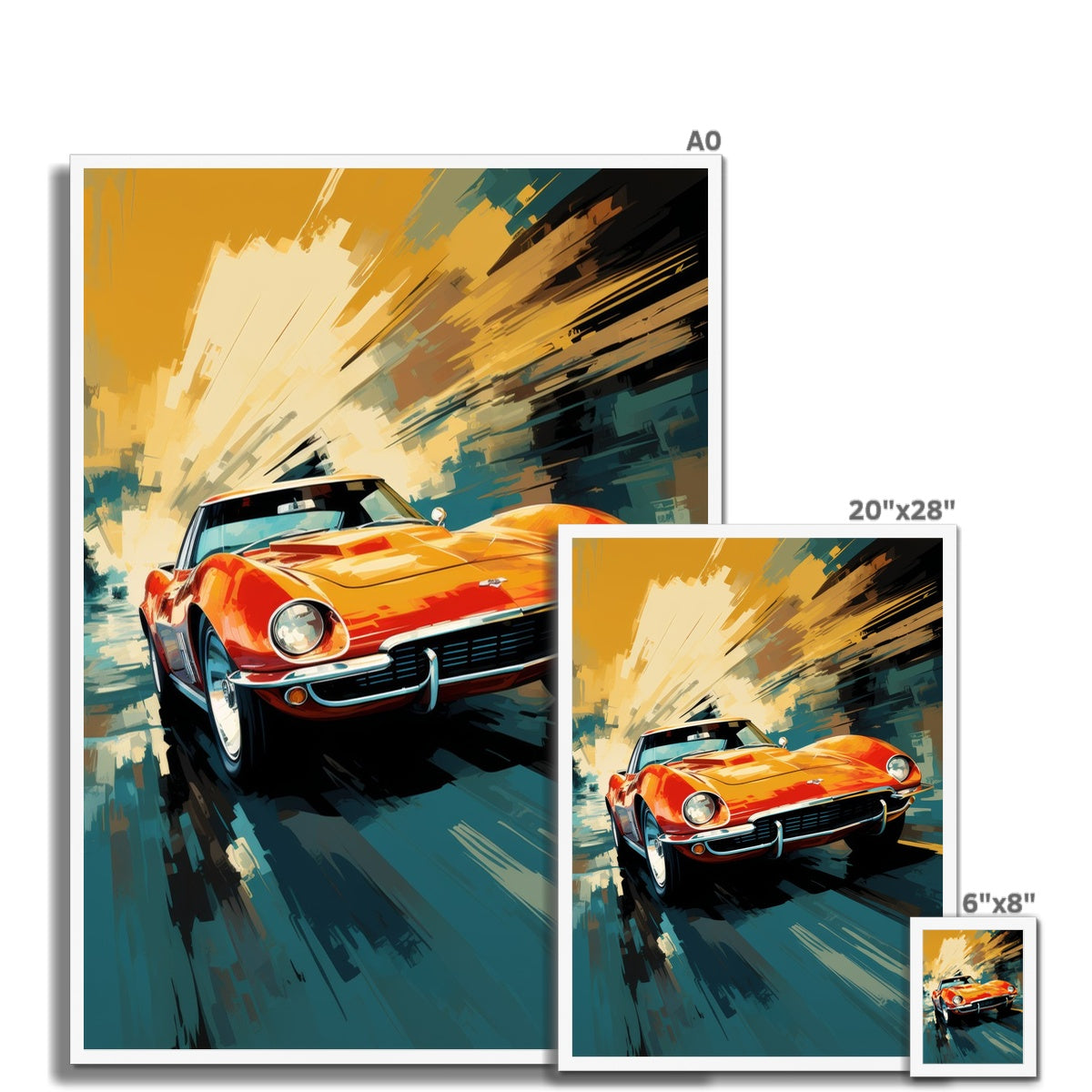 Richard Canaletto Framed Print