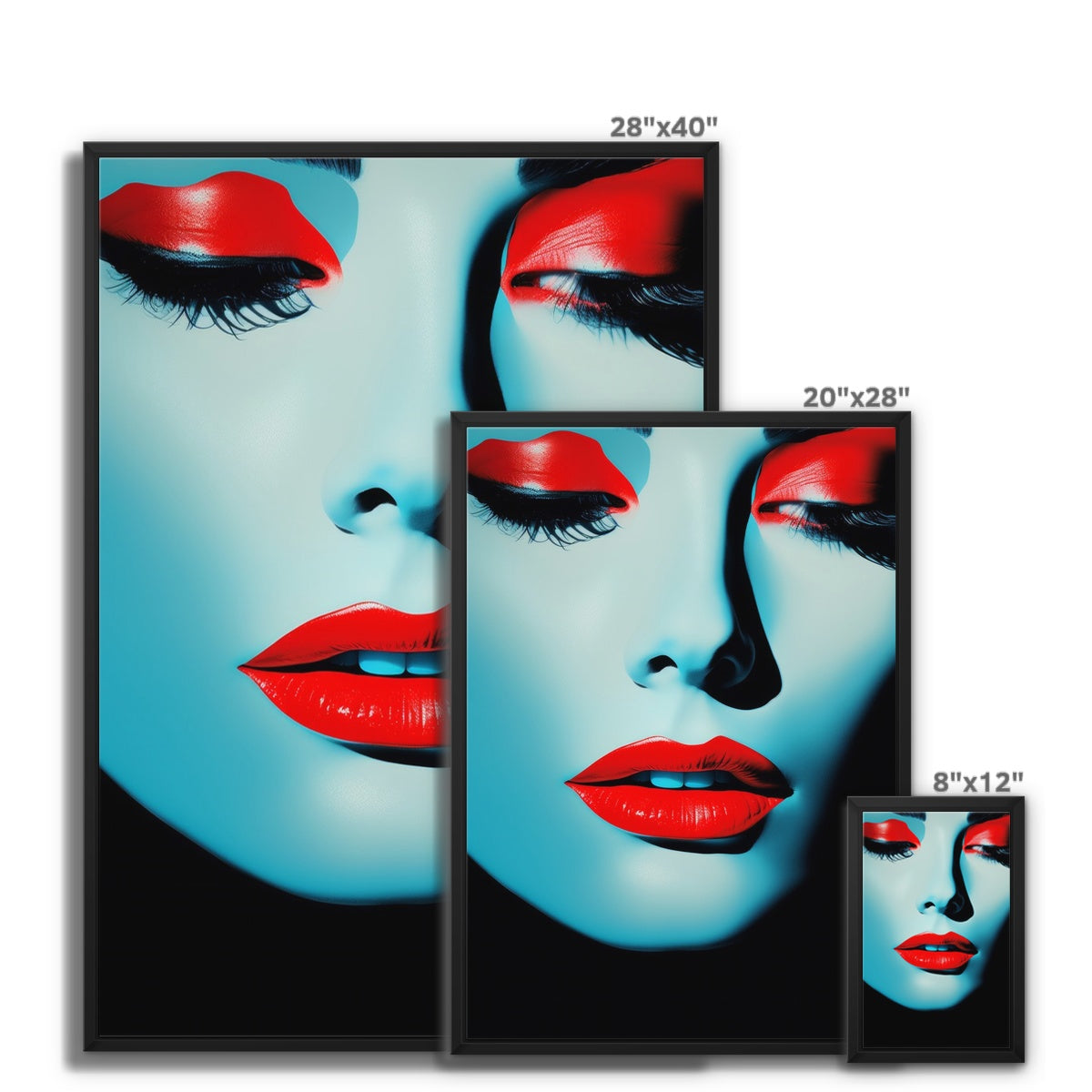 Nicholas Ruisdael Framed Canvas