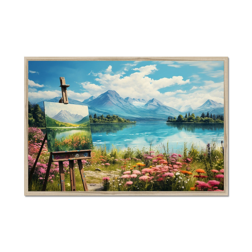 Maria da Vinci Framed Print